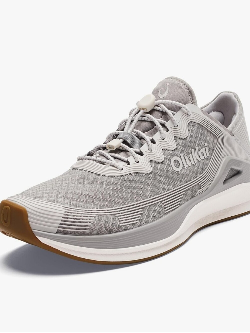 OluKai Men’s Performance Marine Light Gray Athletic Sneaker Size 9
